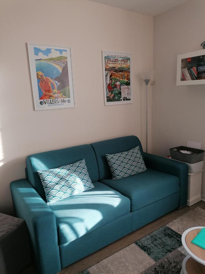 Ferienwohnung A La "Georgette" Et Son Jardin Avec Parking Villers-sur-Mer Exterior foto