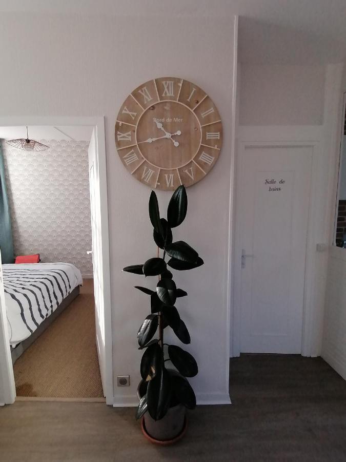 Ferienwohnung A La "Georgette" Et Son Jardin Avec Parking Villers-sur-Mer Exterior foto