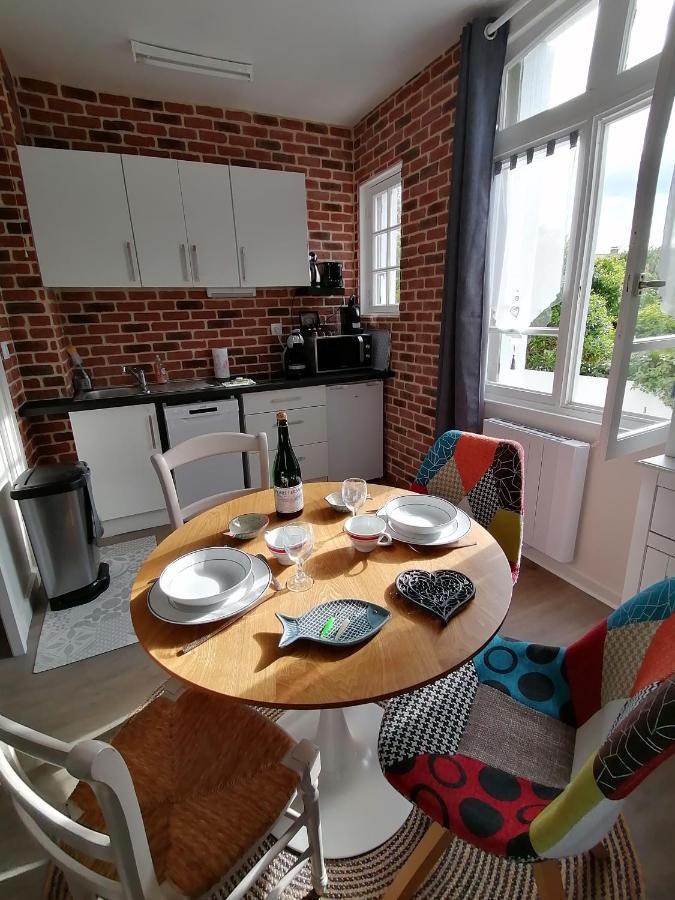 Ferienwohnung A La "Georgette" Et Son Jardin Avec Parking Villers-sur-Mer Exterior foto