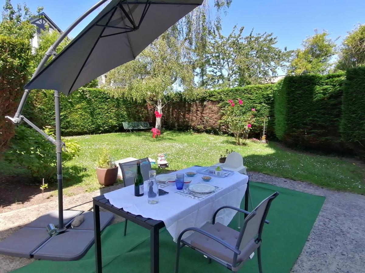 Ferienwohnung A La "Georgette" Et Son Jardin Avec Parking Villers-sur-Mer Exterior foto